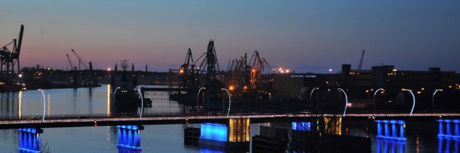 Развитая инфраструктура порта и города