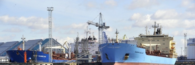 Ventspils brīvostas kravu apgrozījums 2013.gada desmit mēnešos 24,2
miljoni tonnu