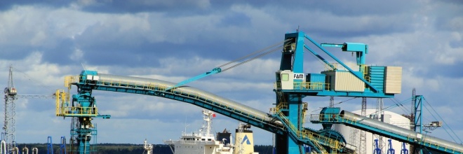 Ventspils brīvostas kravu apgrozījums 2013.gadā 28,8 miljoni tonnu