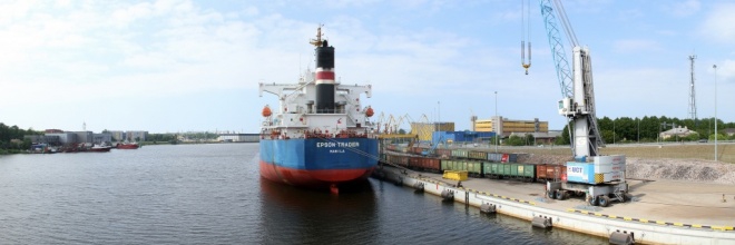 Ventspils ostas termināļu kravu apgrozījums astoņos mēnešos 12,9
miljoni tonnu