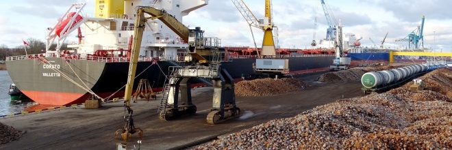 Ventspils ostas termināļu kravu apgrozījums novembrī 1,6 miljoni
tonnu
