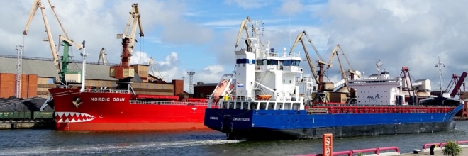 2016.gadā Ventspils ostā ienāca 1291 tirdzniecības kuģis