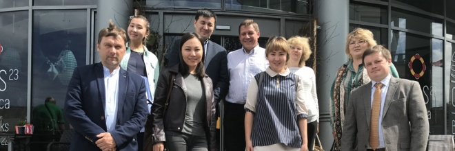 Kazahstānas loģistikas speciālisti meklē sadarbības iespējas
Ventspilī
