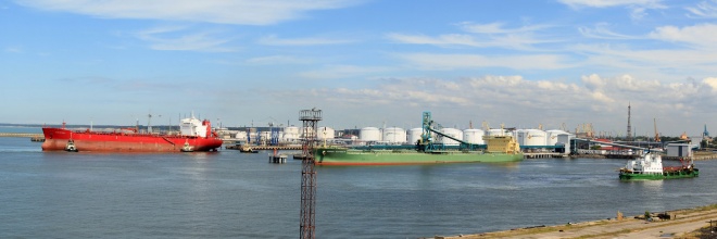 Грузооборот Вентспилсского порта за первые месяцы — 7,5 млн тонн