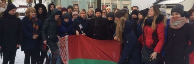Вентспилс посетили студенты из четырех университетов Белоруссии 