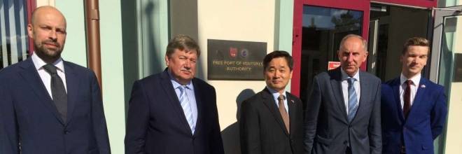 The chargé d’affaires of the Republic of Korea visited Ventspils city