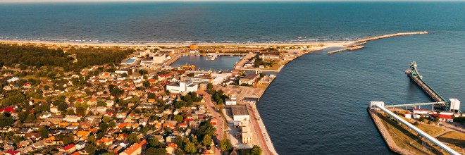 Промышленная зона яхтенного порта 