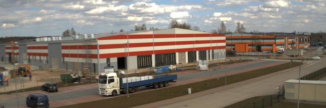 Freeport of Ventspils authority continues construction works of the industrial territory