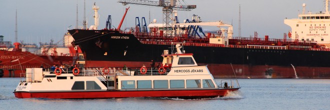 Oktobrī ekskursiju kuģītis “Hercogs Jēkabs” kursēs pēc iepriekšēja grupu pieprasījuma