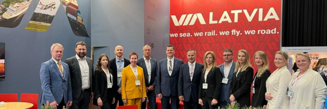 Ventspils brīvosta piedalās izstādē Breakbulk Europe 2023 Roterdamā