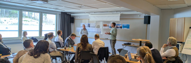 Ventspils brīvostas pārvalde Lūleo prezentē modeli zaļās enerģijas attīstībai